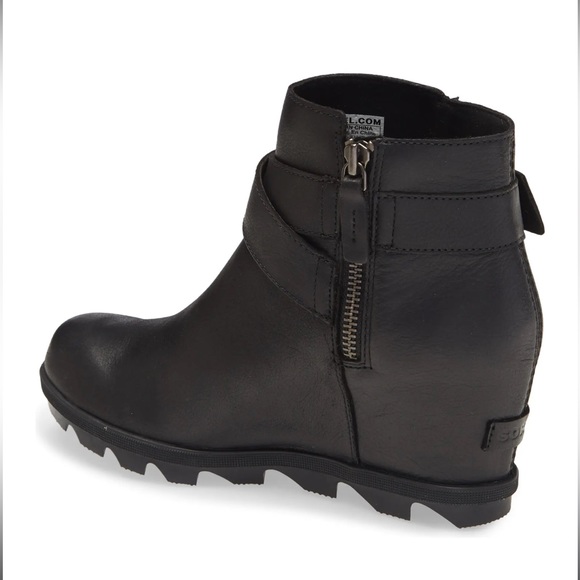 Sorel Black Joan of Arctic II Wedge Bootie - Picture 5 of 5